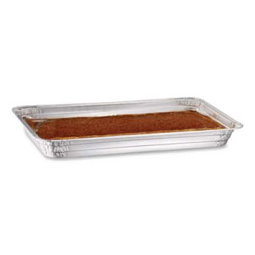 HFA Aluminum Steam Table Pans, Full-Size Shallow, 1.63" Deep, 12.19 x 20.75, 50/Carton (402170)