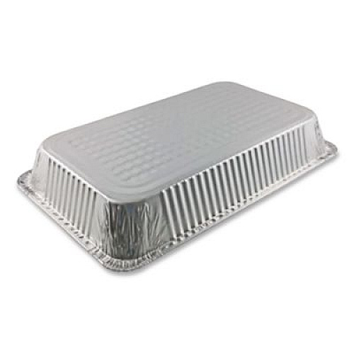 HFA Aluminum Steam Table Pans, Full-Size Deep, 60 Gauge, 3.19" Deep, 12.19 x 20.75, 50/Carton (20190050)