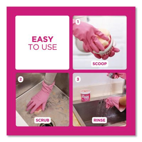 The Pink Stuff Miracle Cleaning Paste, Fruity Scent, 17.6 oz Jar (823781)