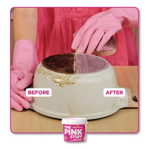 The Pink Stuff Miracle Cleaning Paste, Fruity Scent, 17.6 oz Jar (823781)
