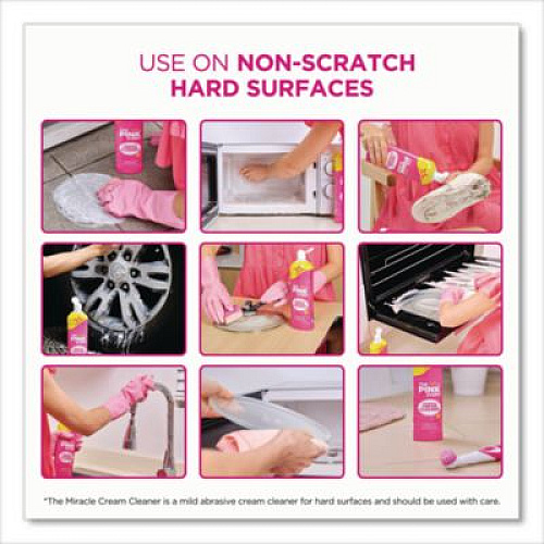 The Pink Stuff Miracle Cream Cleaner, Fruity Scent, 16.9 oz Bottle, 6/Carton (823784CT)