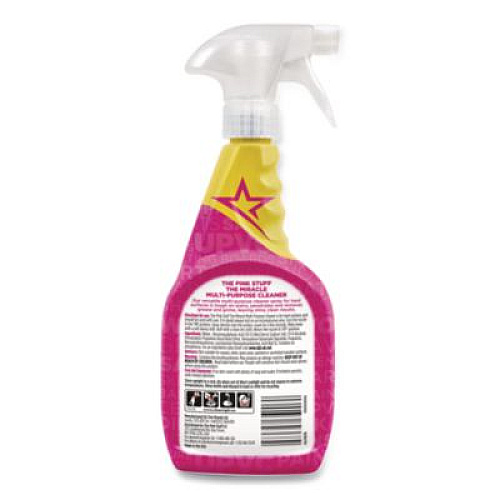 The Pink Stuff Miracle Multi-Purpose Cleaner, Fruity Scent, 25.4 oz Trigger Spray Bottle (823788)