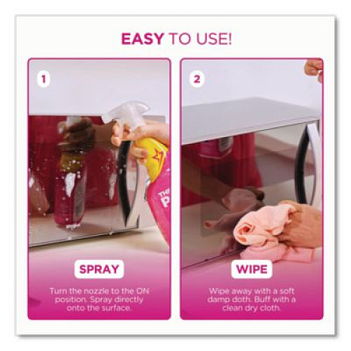 The Pink Stuff Miracle Multi-Purpose Cleaner, Fruity Scent, 25.4 oz Trigger Spray Bottle (823788)