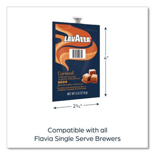 FLAVIA Lavazza Carmel Coffee Freshpack, 76/Carton (48750)