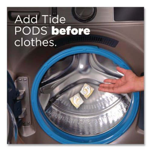 Tide PODS Laundry Detergent, HE Compatible, Free and Gentle, 56 oz Tub, 76 Pacs/Tub (09488EA)