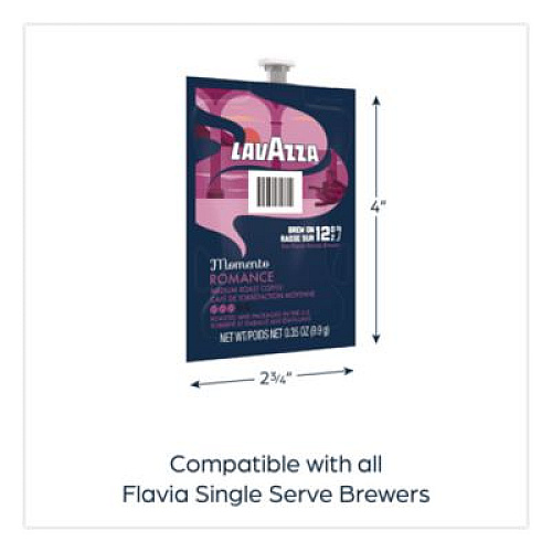 FLAVIA Lavazza Momento Romance Coffee Freshpack, 38/Carton (48792)