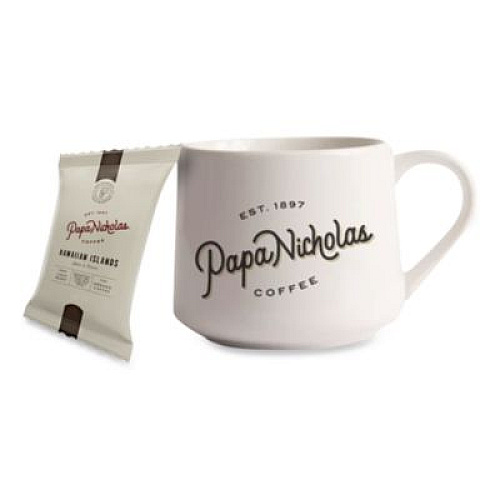 PapaNicholas Coffee Premium Coffee, Hawaiian Islands Blend, 18/Carton (25181)
