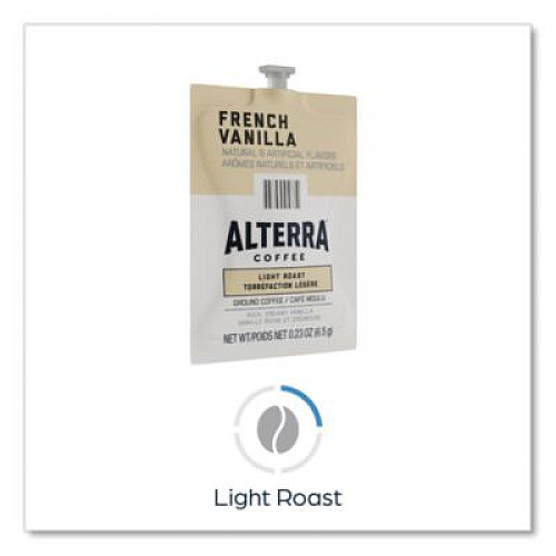 FLAVIA Alterra French Vanilla Coffee Freshpack, 40/Carton (48721)