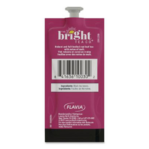 FLAVIA The Bright Tea Co. English Breakfast Black Tea Freshpack, 40/Carton (48724)