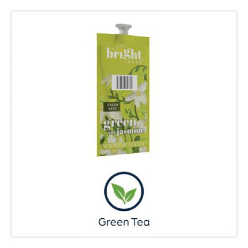 FLAVIA The Bright Tea Co. Green with Jasmine Tea Freshpack, 40/Carton (48723)