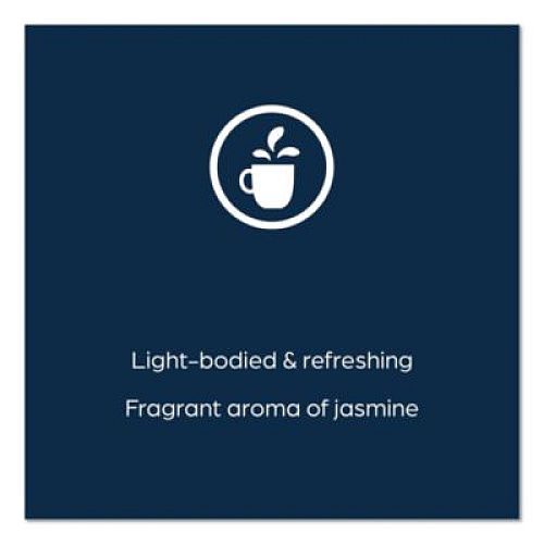 FLAVIA The Bright Tea Co. Green with Jasmine Tea Freshpack, 40/Carton (48723)
