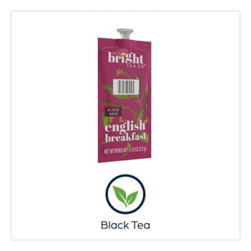 FLAVIA The Bright Tea Co. English Breakfast Black Tea Freshpack, 40/Carton (48724)