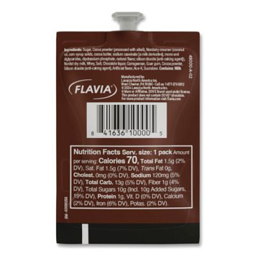 FLAVIA Hot Chocolate Freshpack, Milk Chocolate, 36/Carton (48720)