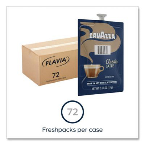 FLAVIA Lavazza Classic Latte, 72/Carton (48688)