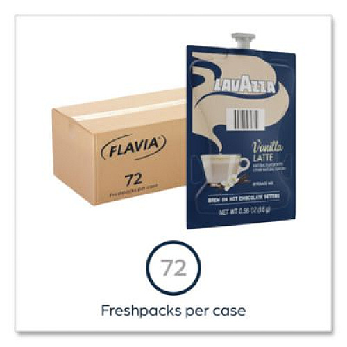FLAVIA Lavazza Vanilla Latte, 72/Carton (48689)
