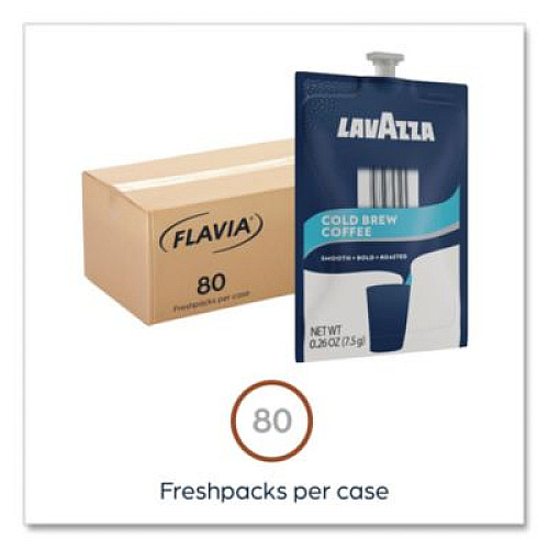 FLAVIA Cold Brew Coffee Freshpack, 80/Carton (48059)