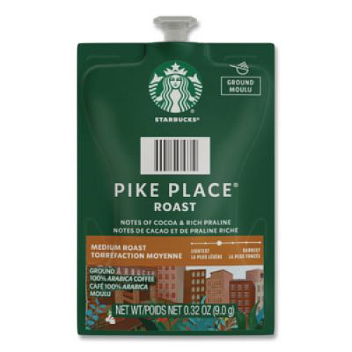 FLAVIA Starbucks Pike Place Roast Coffee Freshpack, 76/Carton (48103)