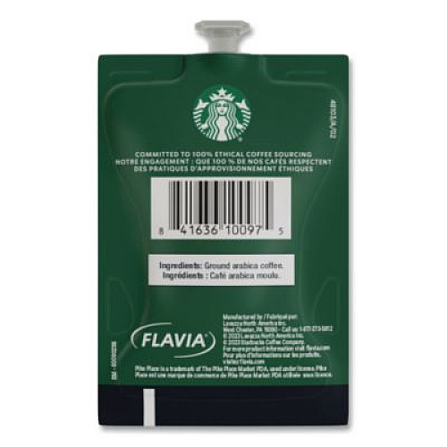 FLAVIA Starbucks Pike Place Roast Coffee Freshpack, 76/Carton (48103)