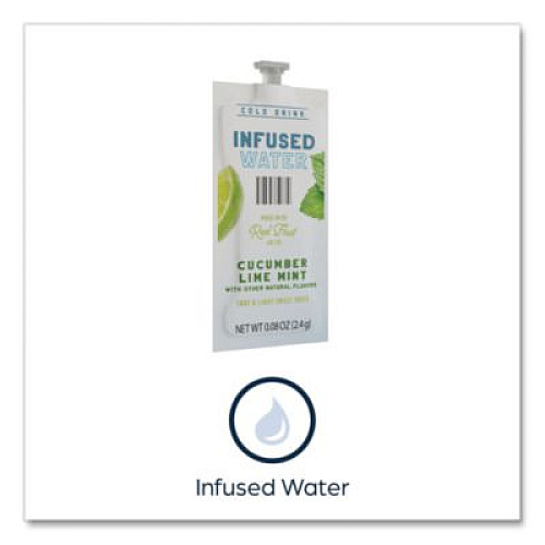 FLAVIA Cucumber Lime Mint Infused Water Freshpack, 100/Carton (48051)