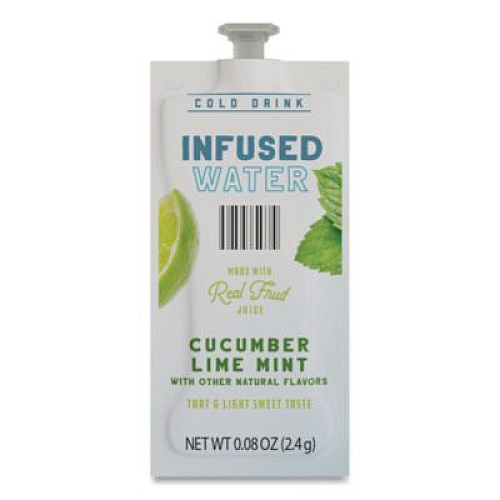 FLAVIA Cucumber Lime Mint Infused Water Freshpack, 100/Carton (48051)