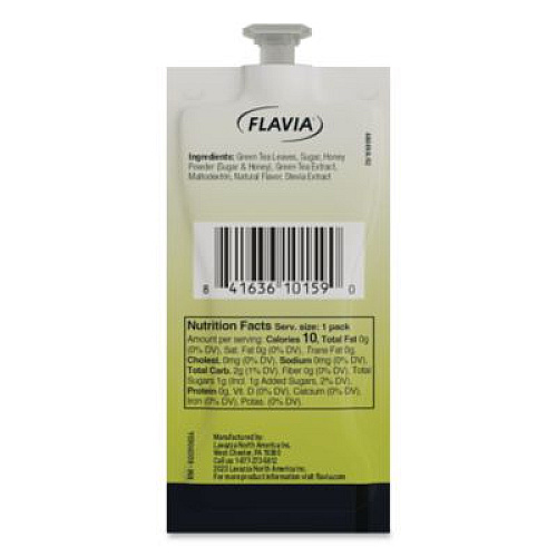 FLAVIA The Bright Tea Co. Iced Green Tea with Honey Freshpack, 100/Carton (48049)