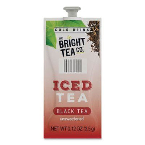 FLAVIA The Bright Tea Co. Unsweetened Iced Black Tea Freshpack, 100/Carton (48047)
