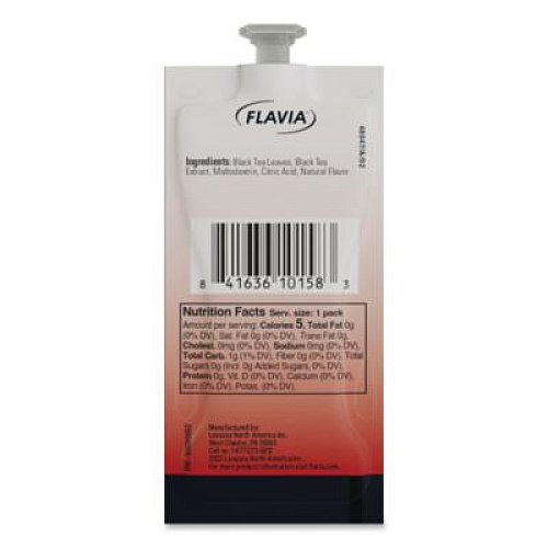 FLAVIA The Bright Tea Co. Unsweetened Iced Black Tea Freshpack, 100/Carton (48047)