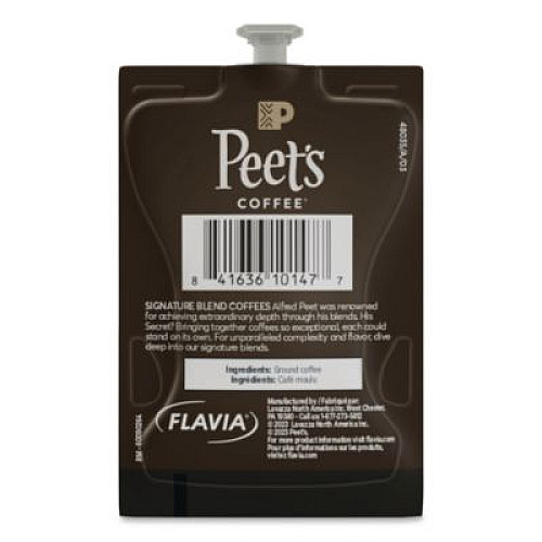 FLAVIA Peet's Coffee Cafe Domingo Freshpack, 76/Carton (48035)