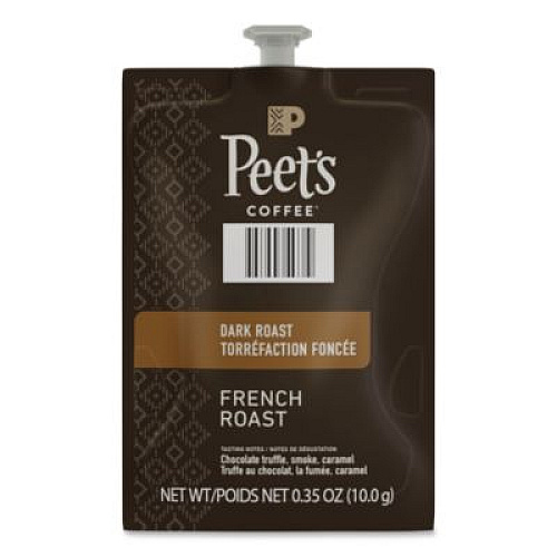 FLAVIA Peet's French Roast Coffee Freshpack, 76/Carton (48036)
