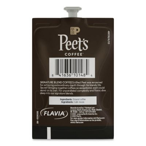 FLAVIA Peet's French Roast Coffee Freshpack, 76/Carton (48036)