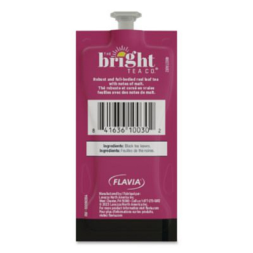 FLAVIA The Bright Tea Co. English Breakfast Black Tea Freshpack, 100/Carton (48027)