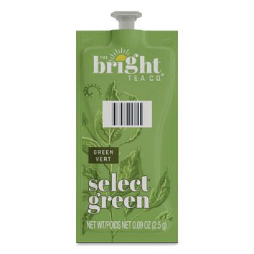 FLAVIA The Bright Tea Co. Select Green Tea Freshpack, 100/Carton (48028)