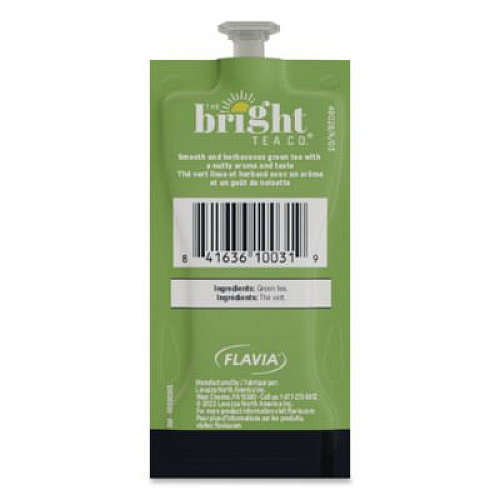 FLAVIA The Bright Tea Co. Select Green Tea Freshpack, 100/Carton (48028)