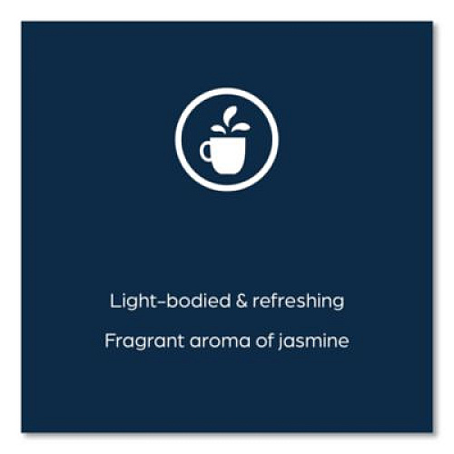 FLAVIA The Bright Tea Co. Green with Jasmine Tea Freshpack, 100/Carton (48023)