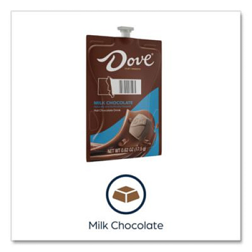 FLAVIA Dove Hot Chocolate Freshpack, Milk Chocolate, 72/Carton (48000)