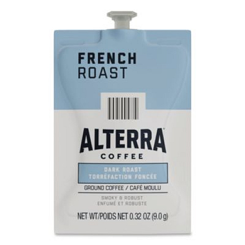 FLAVIA Alterra French Roast Coffee Freshpack, 100/Carton (48010)