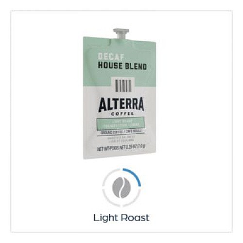 FLAVIA Alterra Decaf House Blend Coffee Freshpack, 100/Carton (48013)