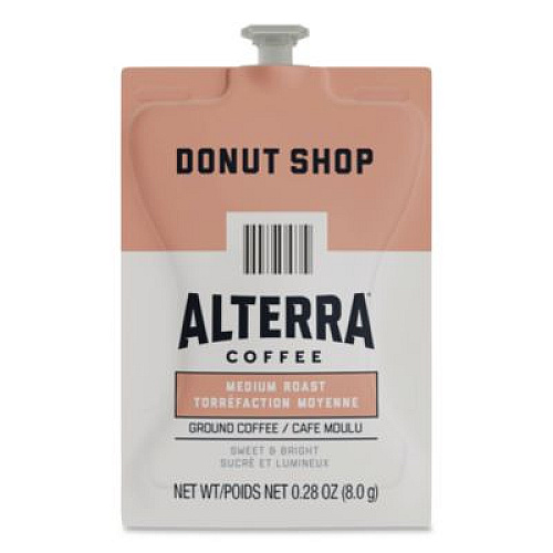 FLAVIA Alterra Donut Shop Coffee Freshpack, 100/Carton (48019)