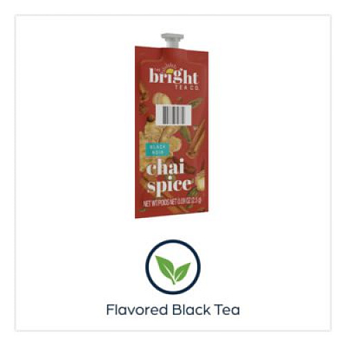 FLAVIA The Bright Tea Co. Chai Spice Black Tea Freshpack, 100/Carton (48021)