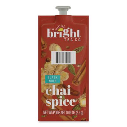 FLAVIA The Bright Tea Co. Chai Spice Black Tea Freshpack, 100/Carton (48021)