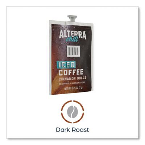 FLAVIA Alterra Cinnamon Dolce Iced Coffee Freshpack, 90/Carton (48061)