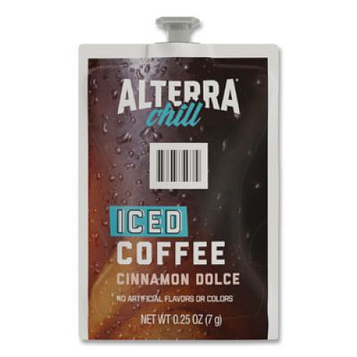 FLAVIA Alterra Cinnamon Dolce Iced Coffee Freshpack, 90/Carton (48061)