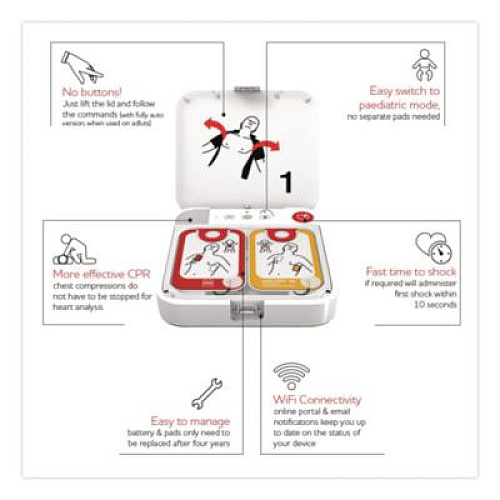 CARDIACT LIFEPAK CR2 Demo (11250000147)