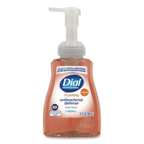 Dial Professional Original Antibacterial Defense Foaming Hand Wash, Original, 10 oz, 8/Carton (35446)