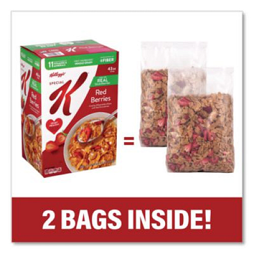 Kellogg's Special K with Berries Cereal, 2 Bags/Box, 43 oz Box (22002625)