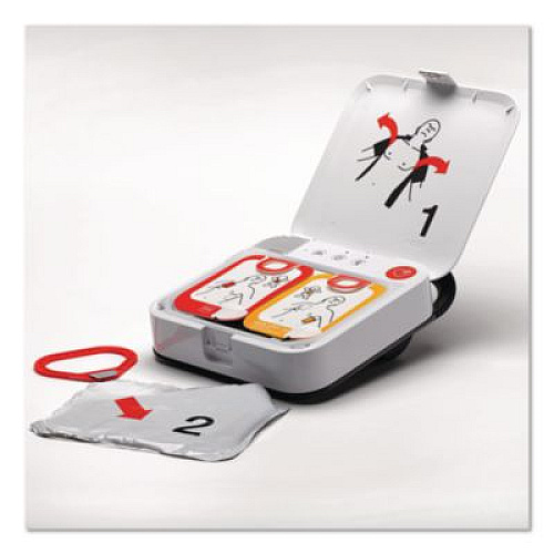 CARDIACT LIFEPAK CR2 Wi-Fi Defibrillator, Fully Automatic, English/Spanish, Handle (99512001268)
