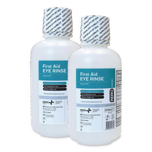 NeutraFlush Emergency Eyewash Station 50 Series, 16 oz Bottle, 2 Bottles/Station (AK50EWN)