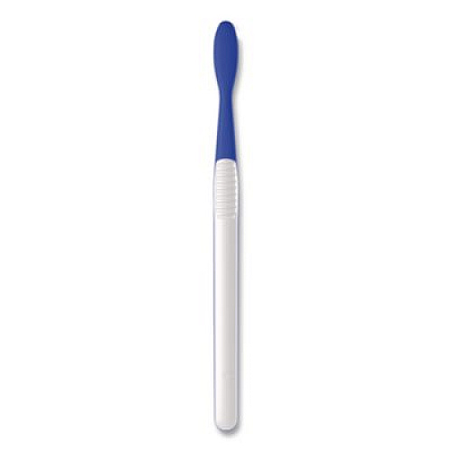 Oral-B Essential Clean Toothbrush, Unscented, Blue/White, 72/Carton (10904)