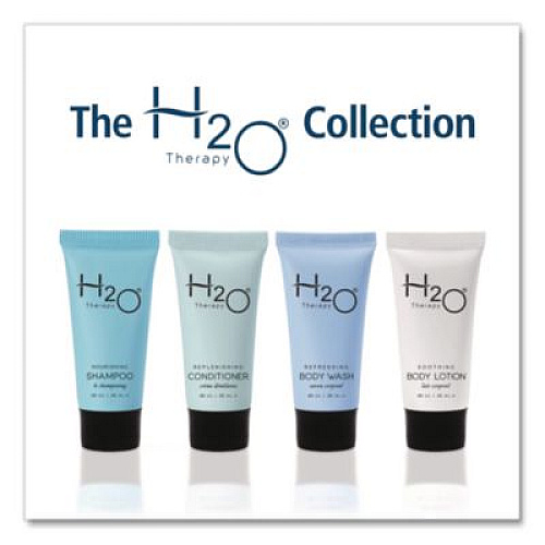 Diversified Hospitality Solutions H2O Therapy Body Wash Single Use, White Tea and Lemongrass, 0.85 oz, 300/Carton (007088)