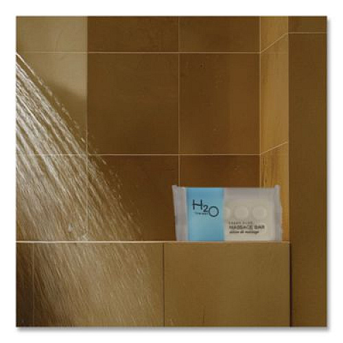 Diversified Hospitality Solutions H2O Therapy Soaps, White Tea and Lemongrass Scent, 1.1 oz Bar, 400/Carton (007095)